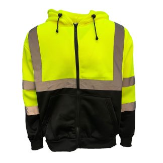 Comfort Weight Fleece Zip-Up Hoodie, Class 3 - JS3300